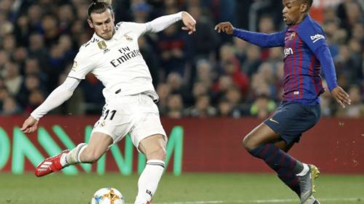 Real Madrid met Bale in 'Clásico'