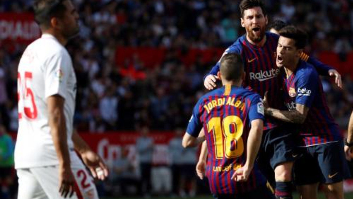 Barça wint dankzij vijftigste hattrick Messi