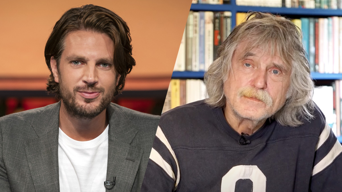 Johan Derksen over Renze Klamer: 'Speelt een rol die hem niet ligt