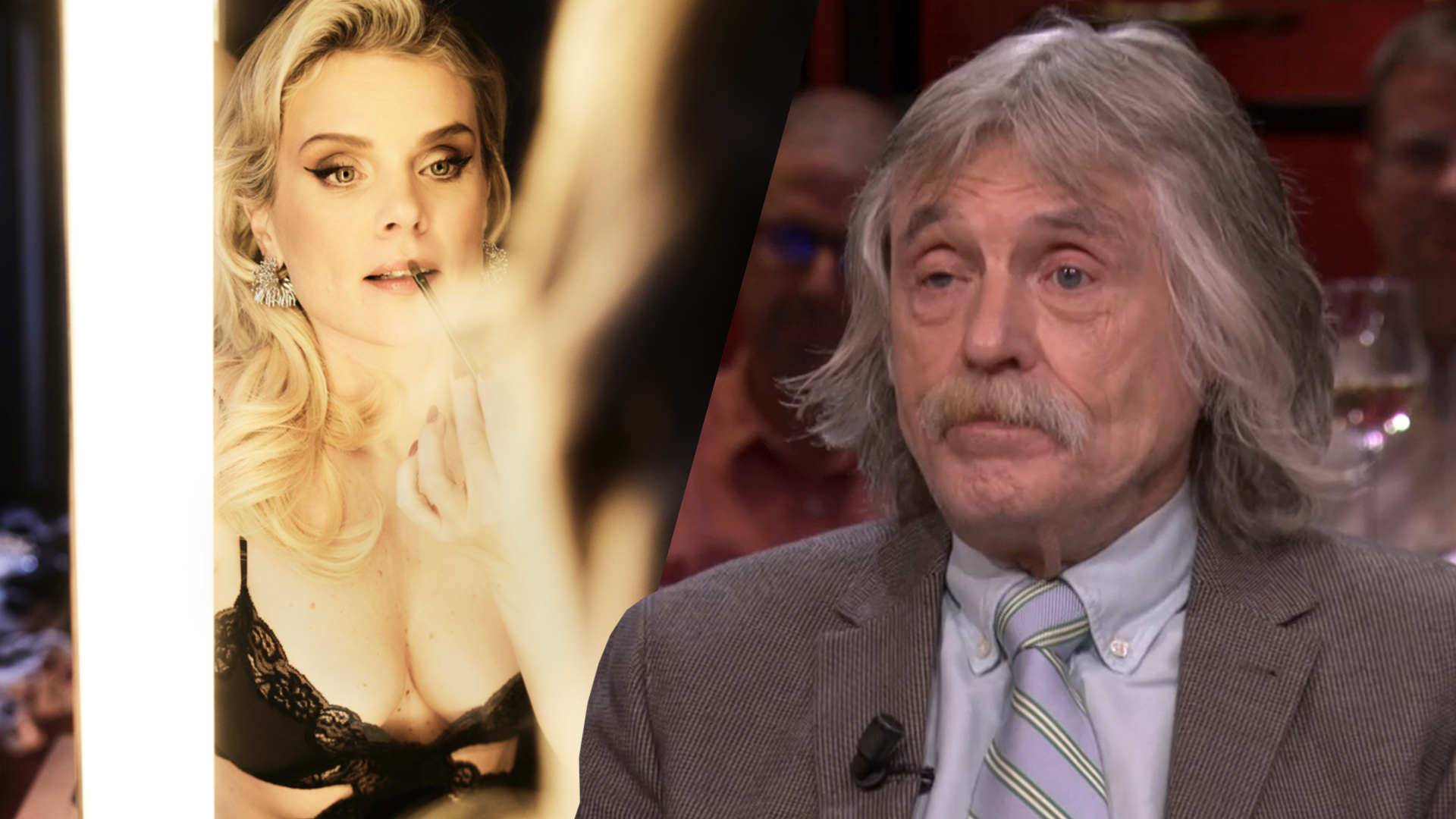 Johan uit kritiek op Playboy-shoot Eveline Stallaart