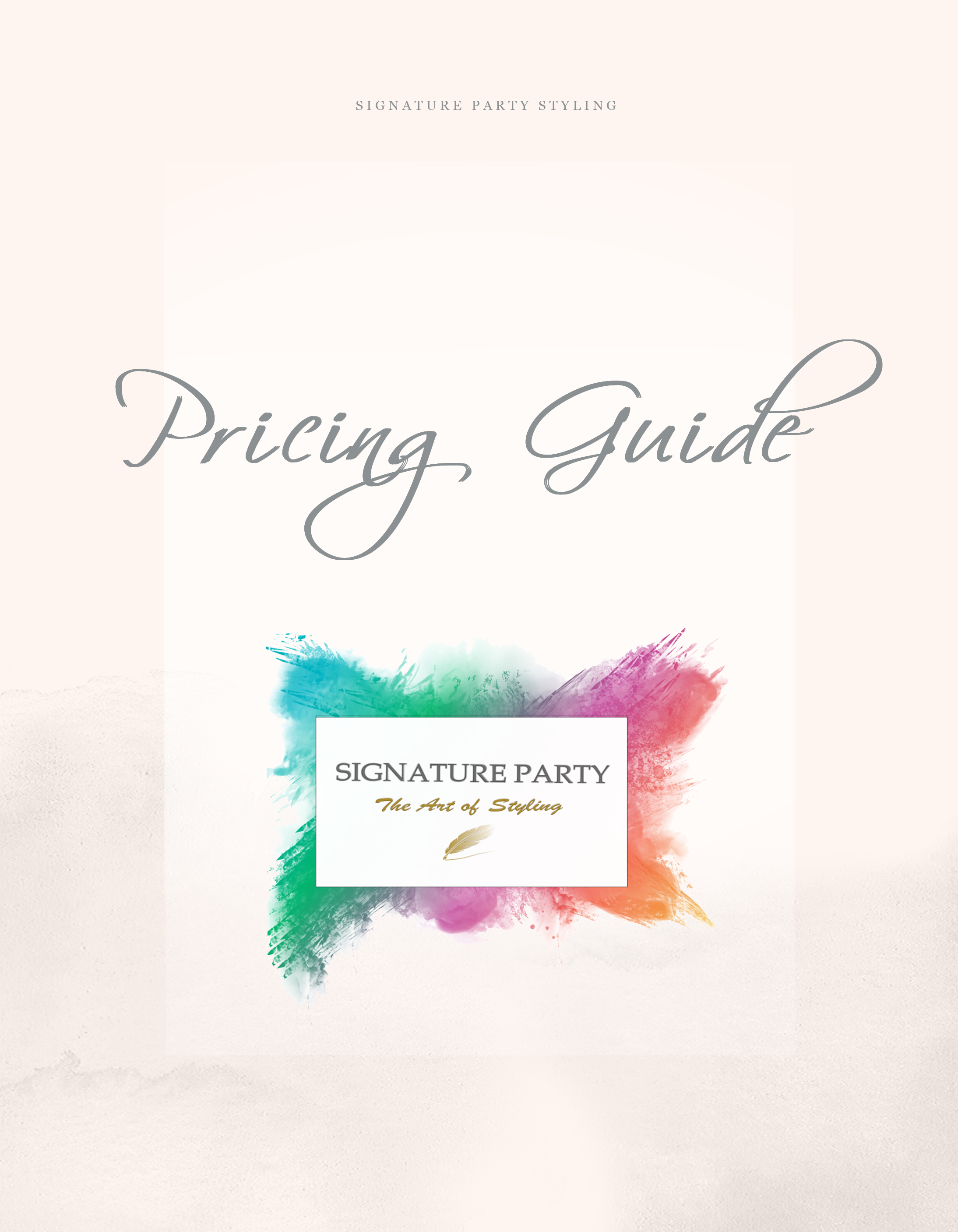 Cover for pricing guide 2020