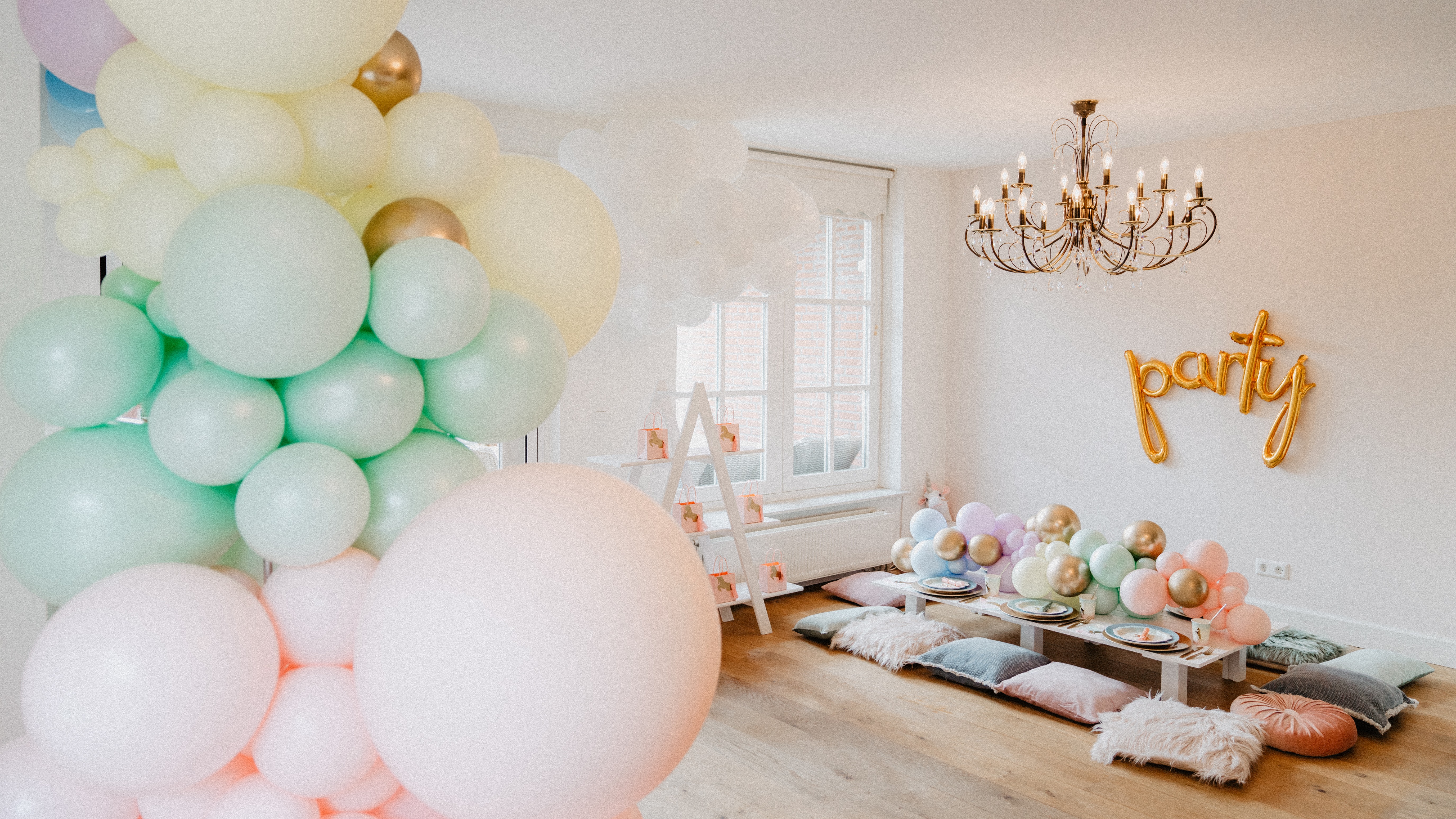 Unicorn theme birthday party