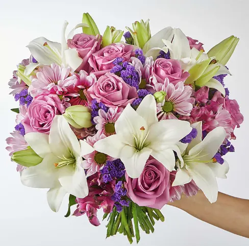 Lavender Fields Mixed Flower Bouquet