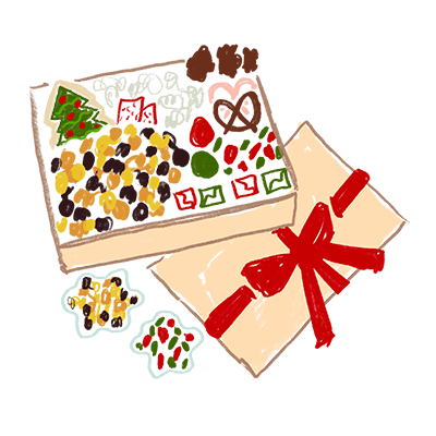 Image of Christmas gift basket