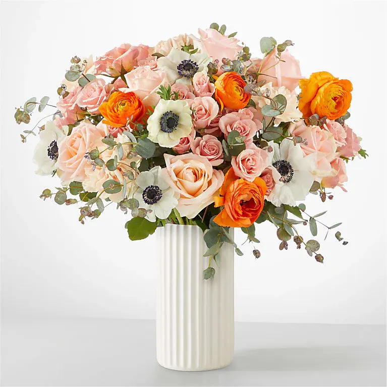 Touch of Honey Anemone Bouquet
