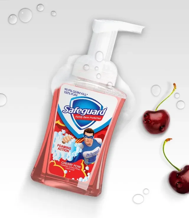 SP Safeguard Cherry Pow Foaming Hand Soap 225ml
