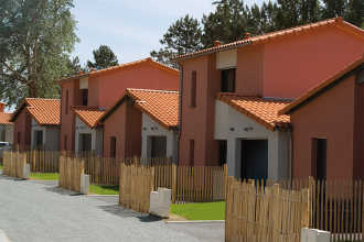 Photo de réalisation toiture tuile terre cuite Fériane Rouge - Monier BMI France