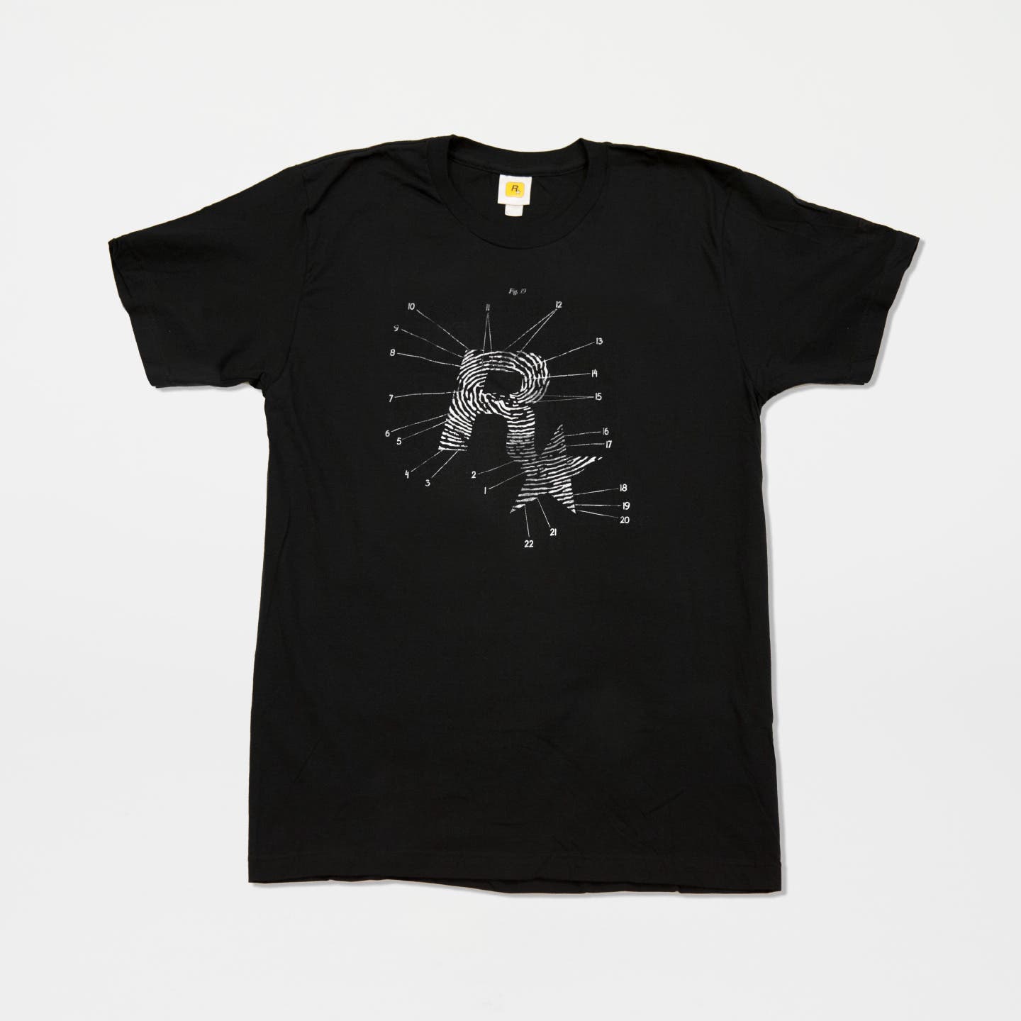 L.A. Noire Fingerprint Tee - Product Image 1