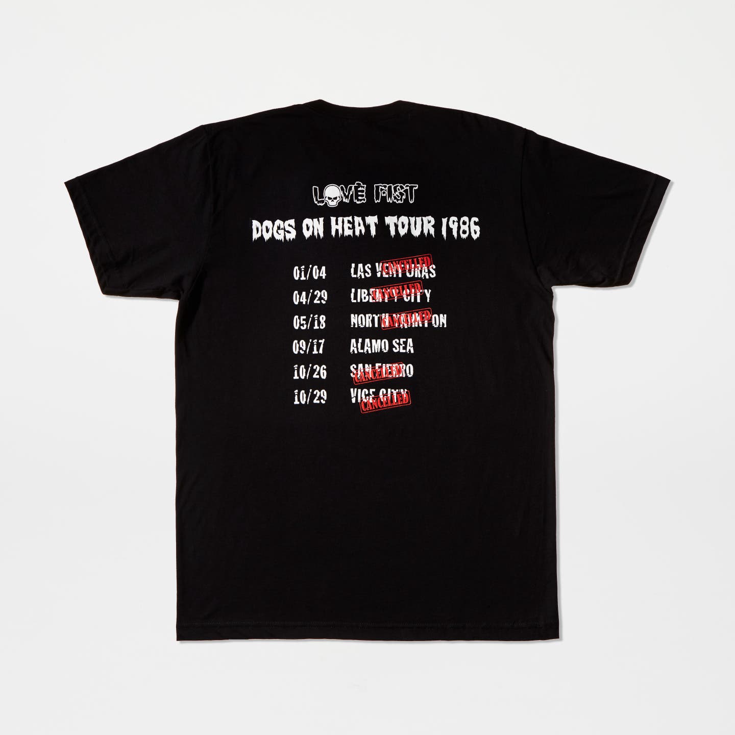 Love Fist Tour Tee - Product Image 2