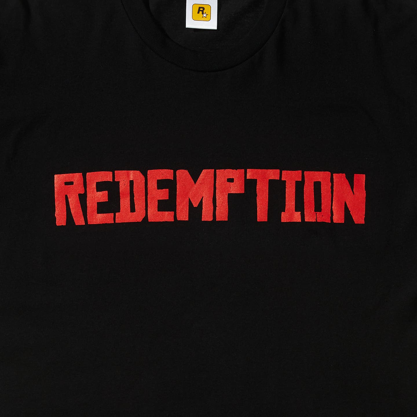 REDEMPTION Tee (Red on Black) - Product Image 2