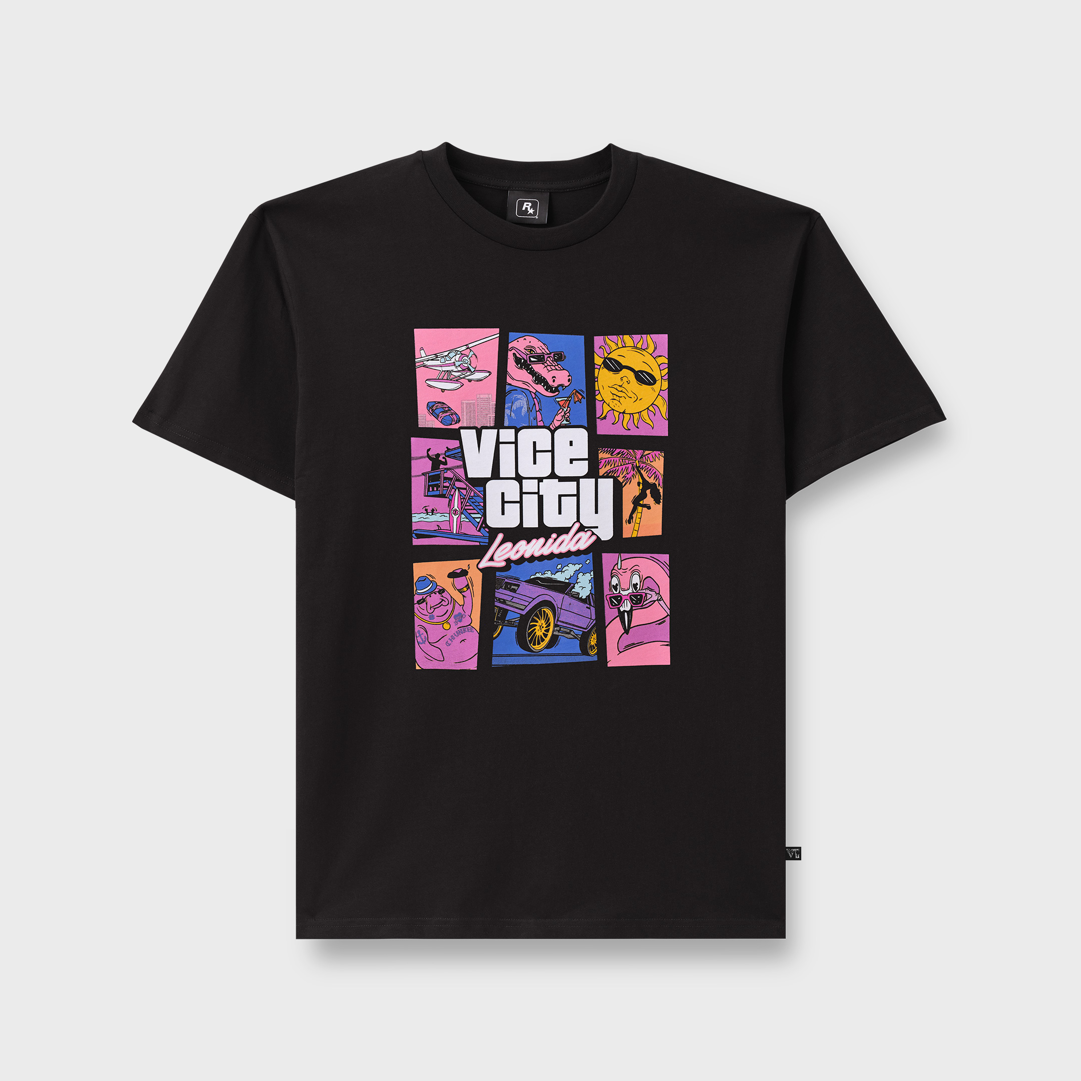 Black Grand Theft Auto VI Goodtime State Tee