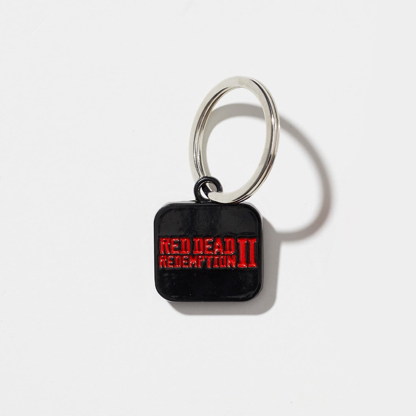 Red on Black Rockstar Games Logo Keychain - Product Image 2