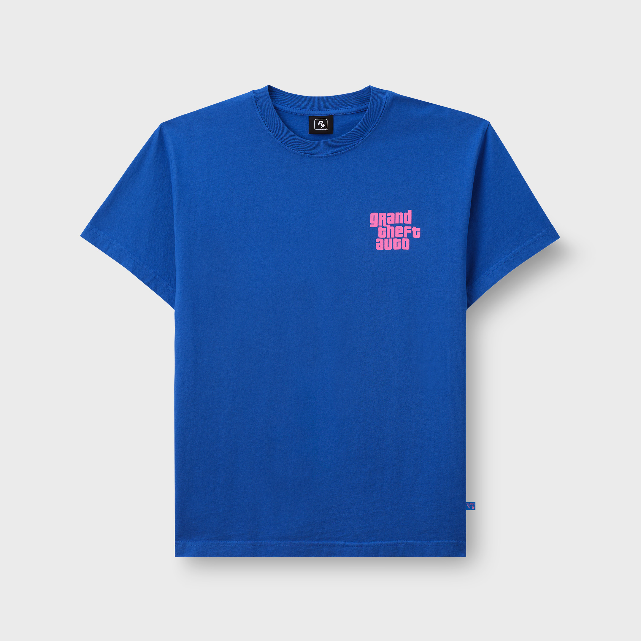 Blue Grand Theft Auto VI Logo Tee
