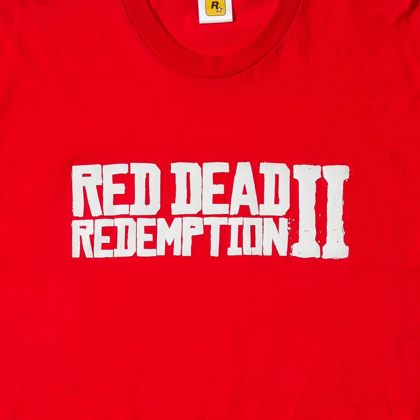 White on Red, Red Dead Redemption 2 Logo Tee - Product Image 2