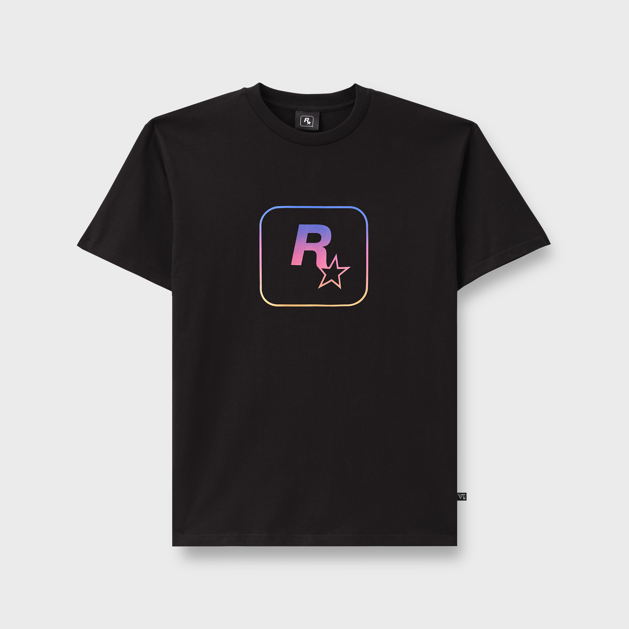 Black Rockstar Games Logo Tee