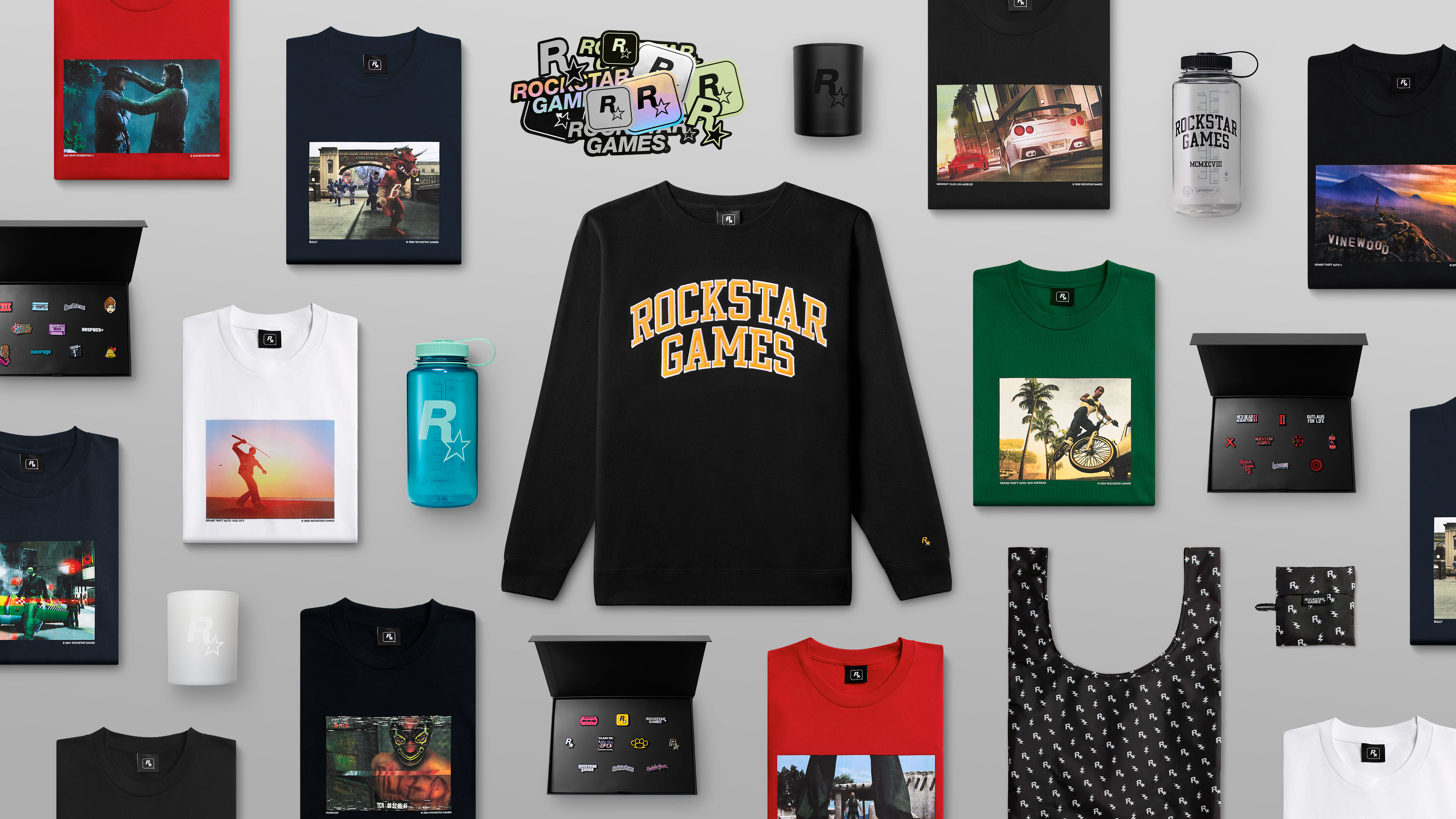 rockstar gamesピンバッチ　GTA Amazon.co.jp: ロックスターゲームス Rockstar Games ロゴピンバッジ