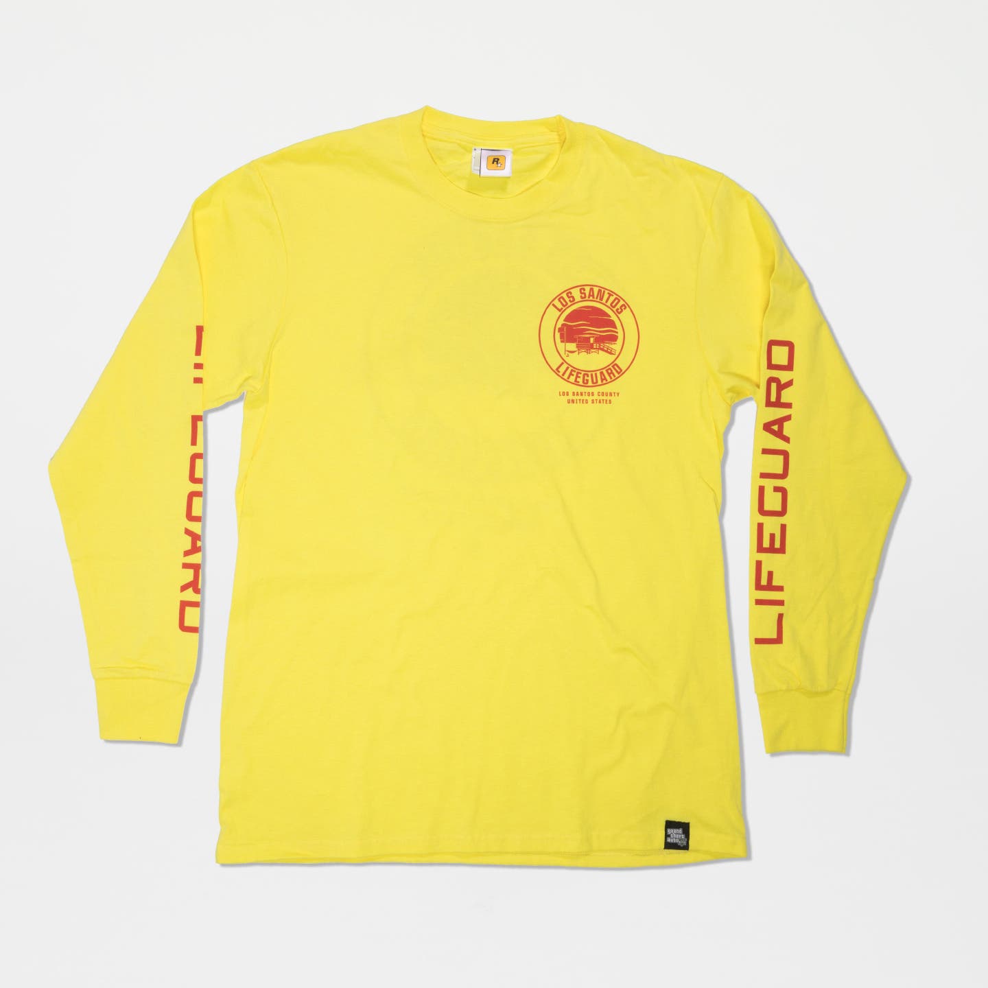 Yellow Los Santos Lifeguard Tee - Product Image 1