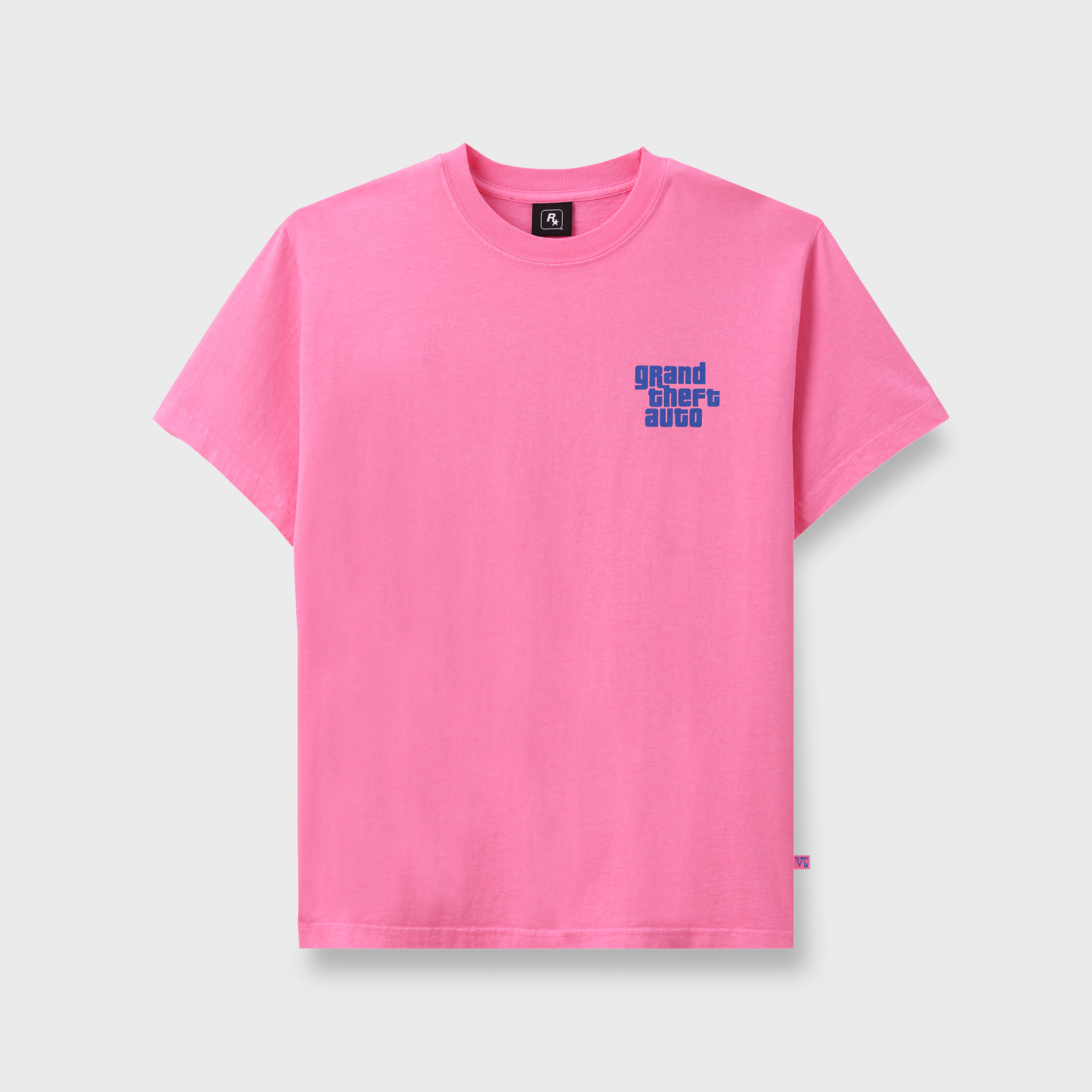 Pink Grand Theft Auto VI Logo Tee