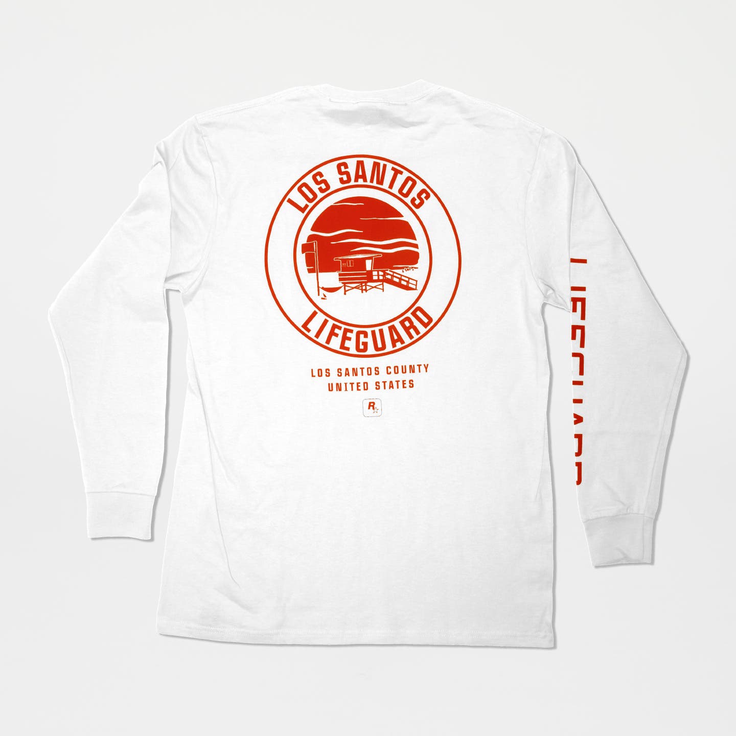 White Los Santos Lifeguard Tee - Product Image 2