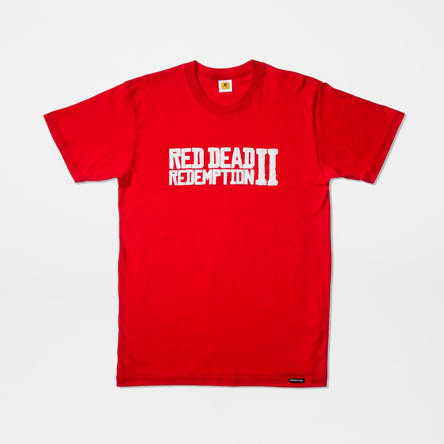 White on Red, Red Dead Redemption 2 Logo Tee - Product Image 1