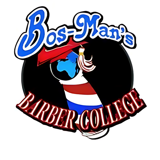 Bos-Man's Barber College College Logo