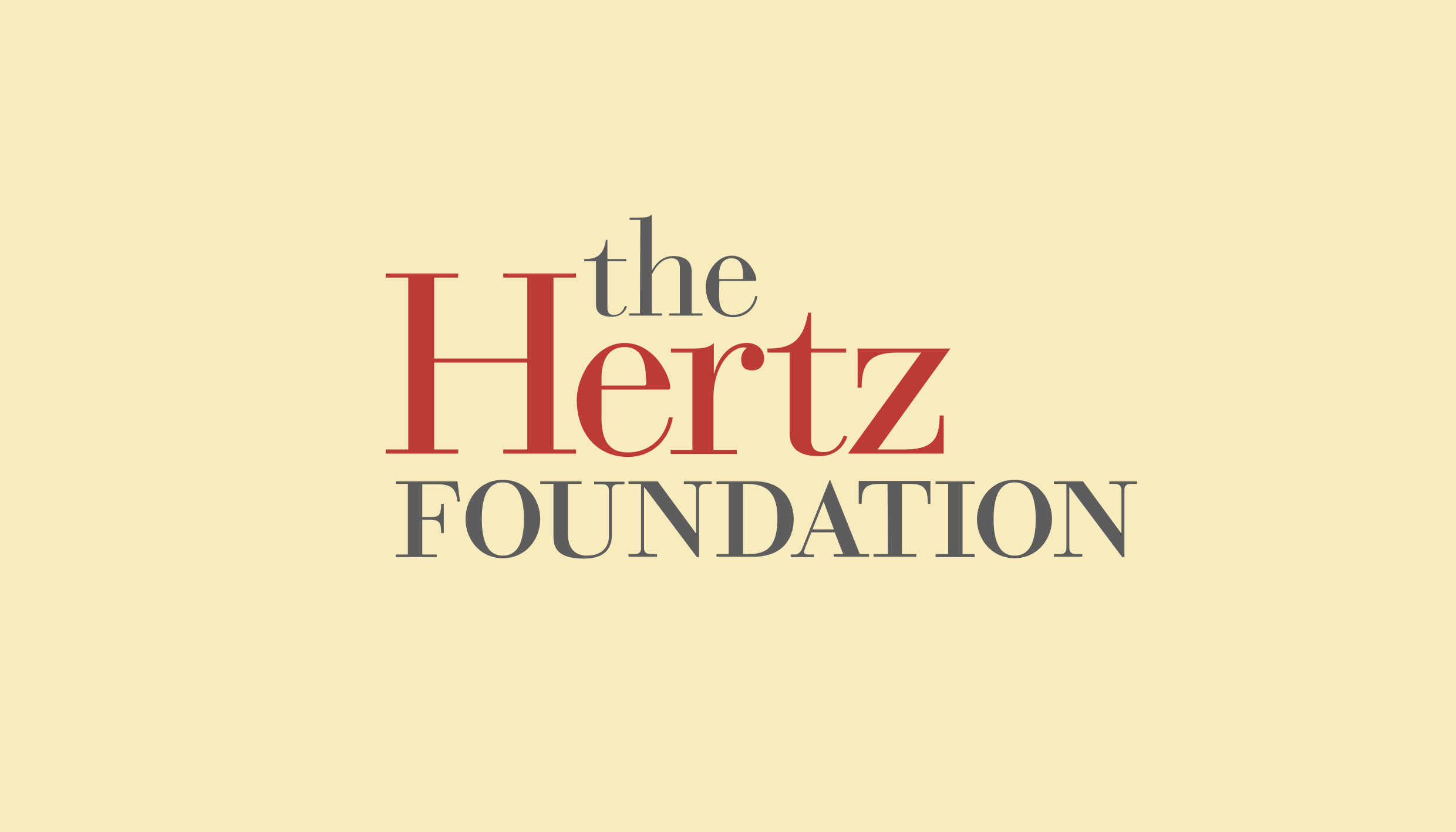 The Hertz Fellowship