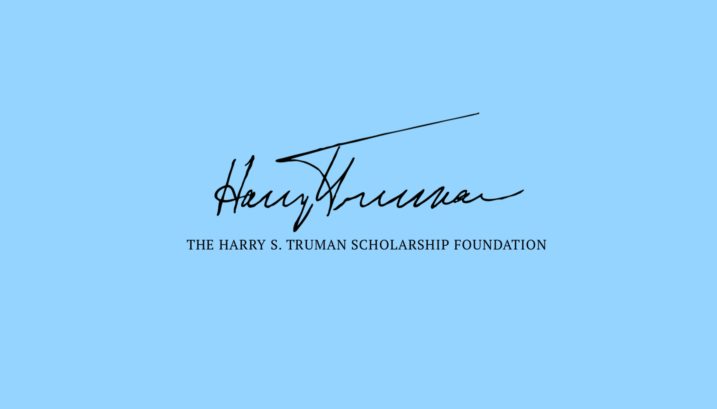 The Truman Scholarship