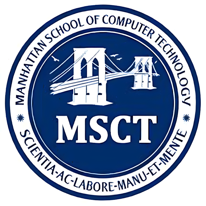 Manhattan School of Computer Tech College Logo