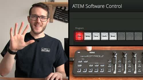 Control an ATEM switcher with a MIDI keyboard