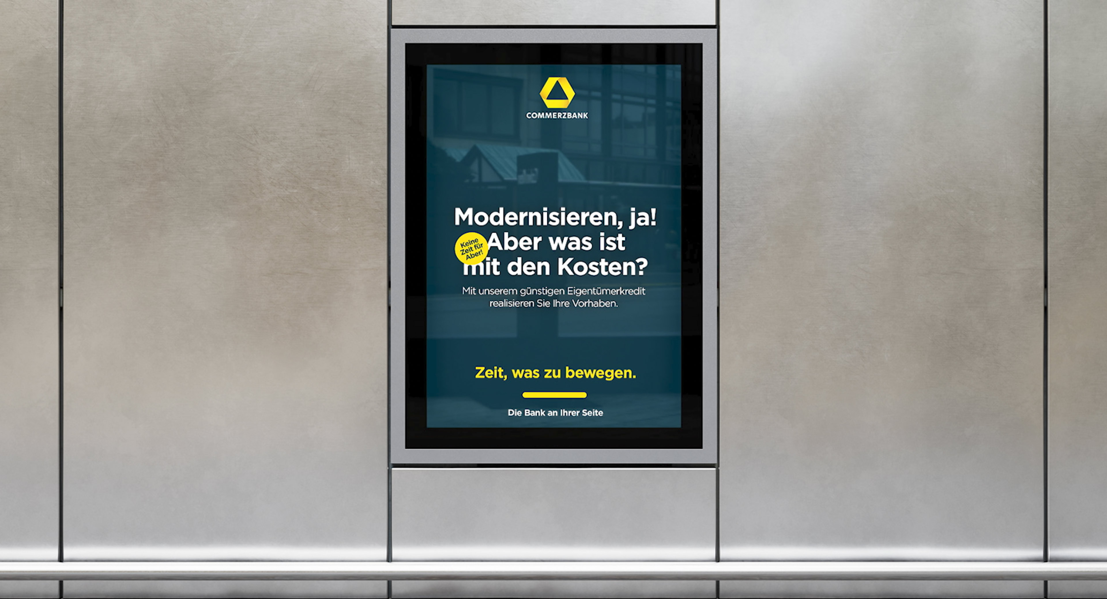 Commerzbank Keine Zeit für Aber