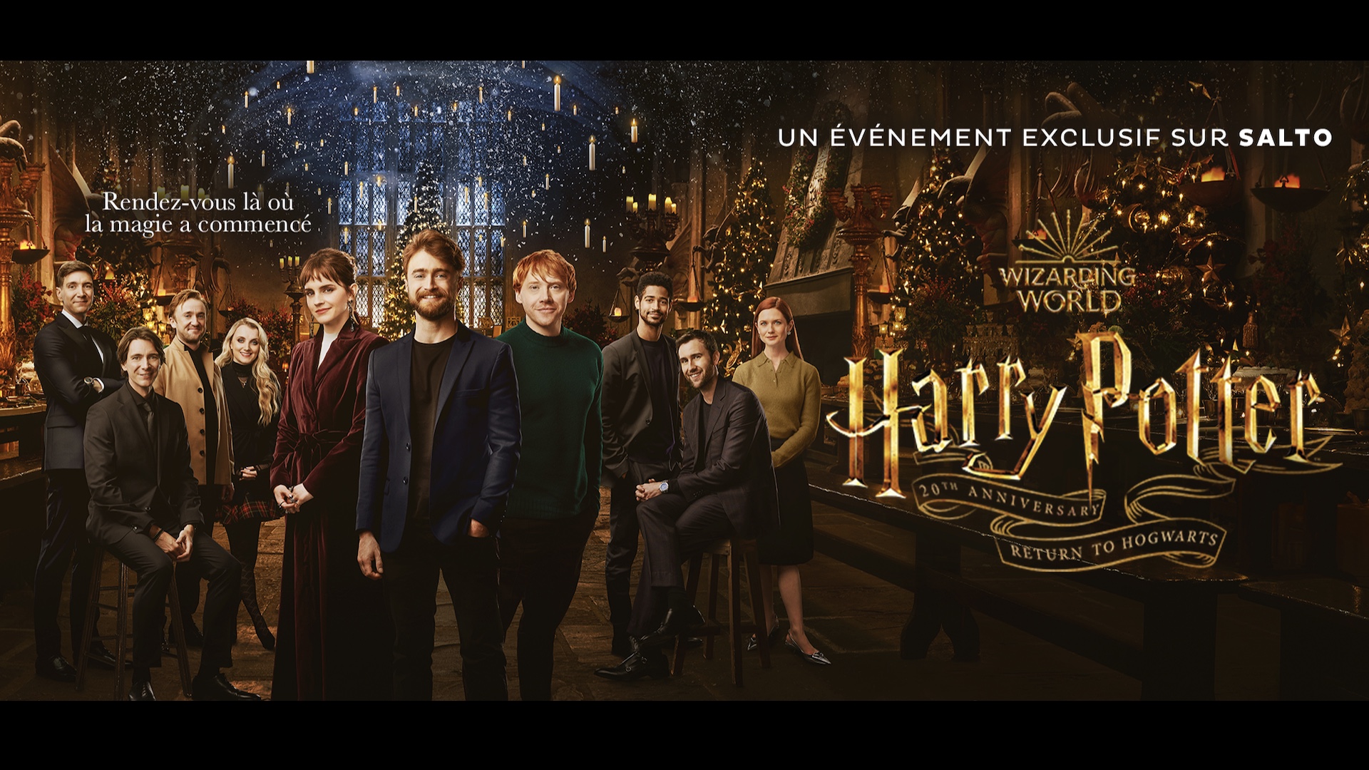 Comment Voir Harry Potter Retour A Poudlard Harry Potter fête ses 20 ans : retour à Poudlard en exclusivité sur SALTO  le 1er janvier