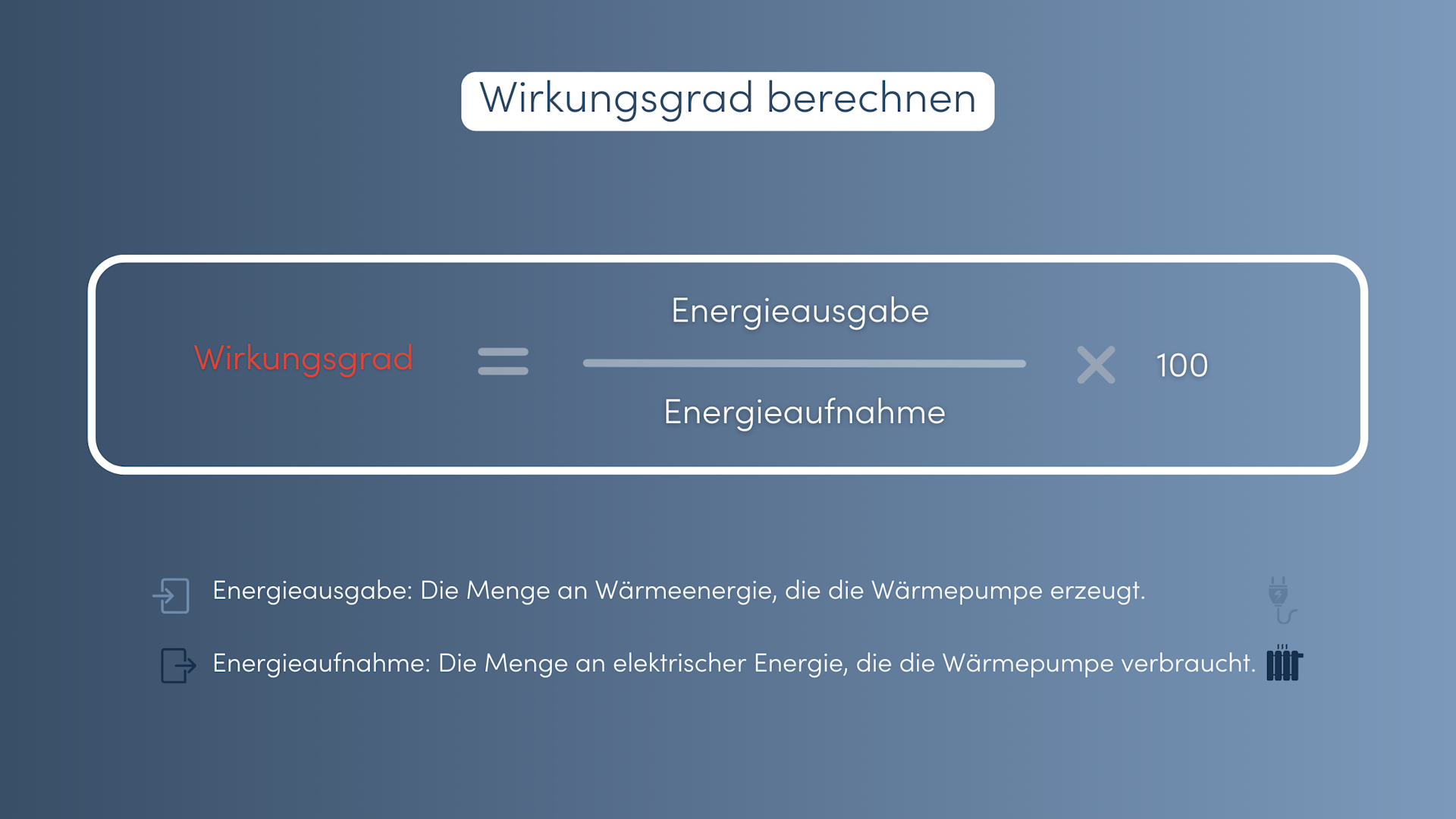 Wirkungsgrad Wärmepumpe Ist Ihre Wärmepumpe effizient?