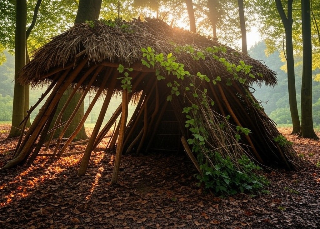 construire un abri naturel urgence survie