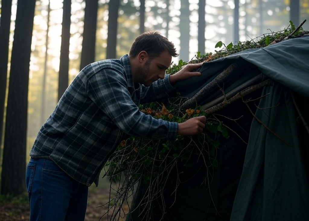 construire un abri naturel en cas d-urgence comment bien faire