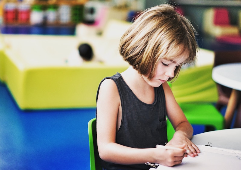Child homeschooling