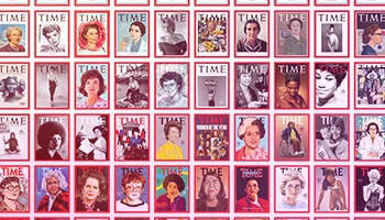 Time poster - 100 women of the year