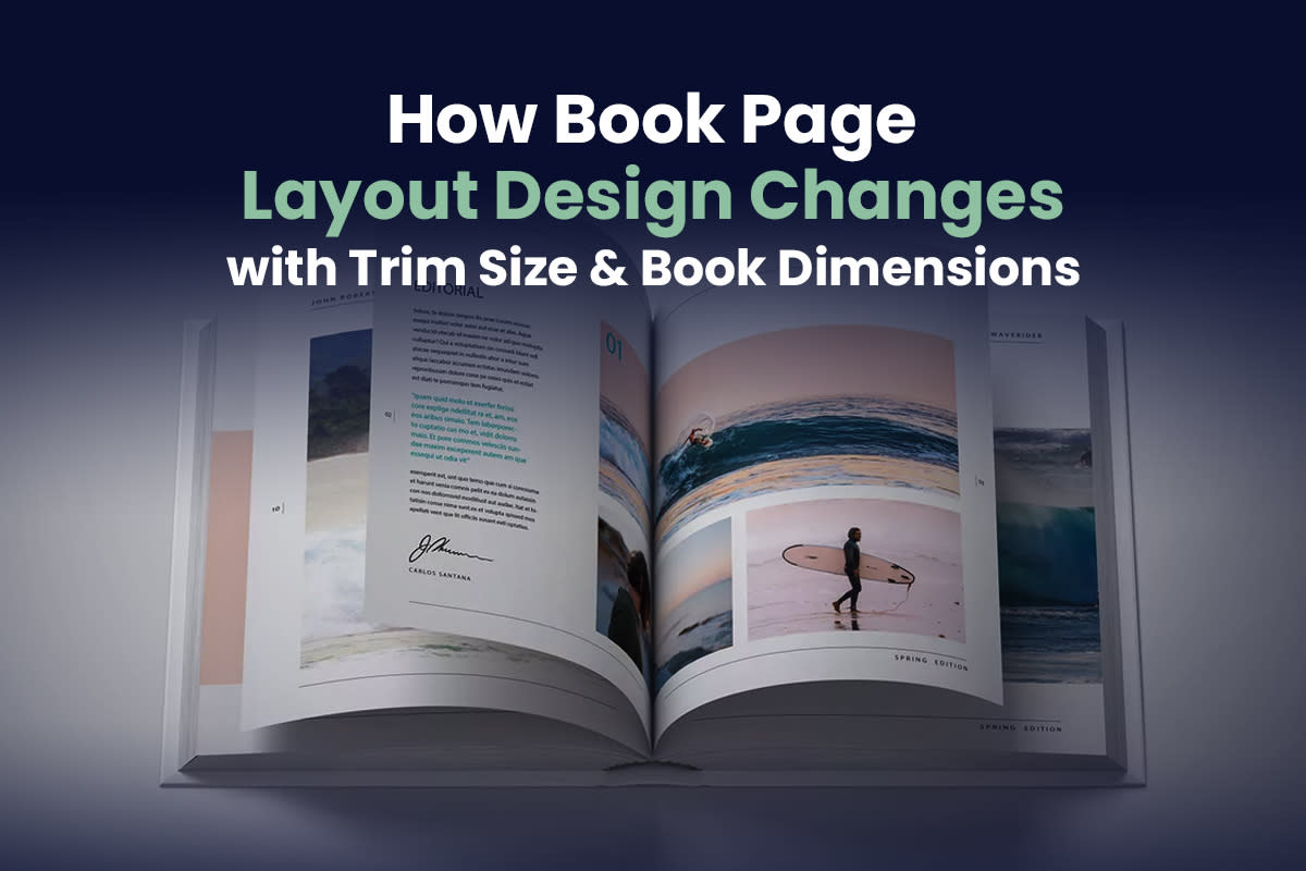 Cover Image for How Book Page Layout Design Changes with Trim Size and Book Dimensions