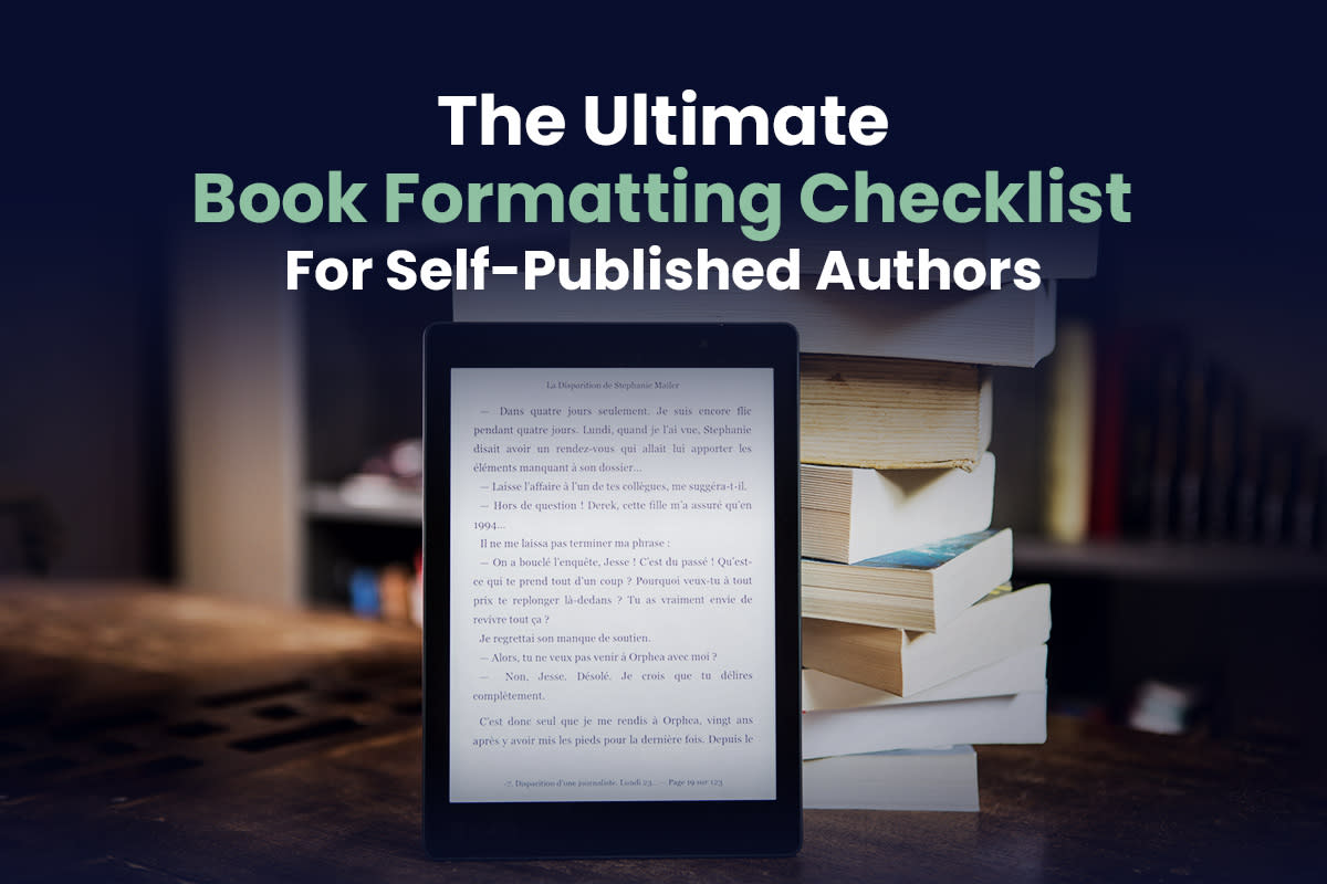 Cover Image for The Ultimate Book Formatting Checklist for Self-Published Authors