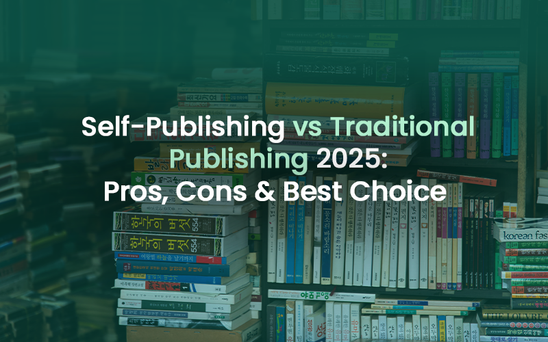 Cover Image for Self-Publishing vs Traditional Publishing 2025: Pros, Cons & Best Choice