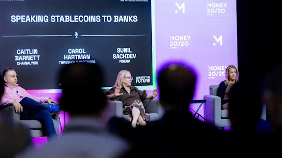 Stage session at Money20/20 Asia in Bangkok