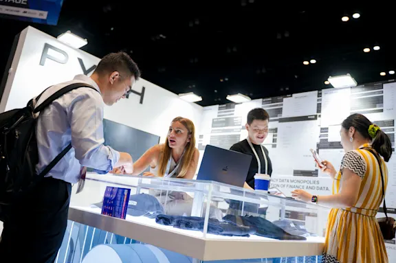 Pyth sponsored booth at Money20/20 Asia in Bangkok