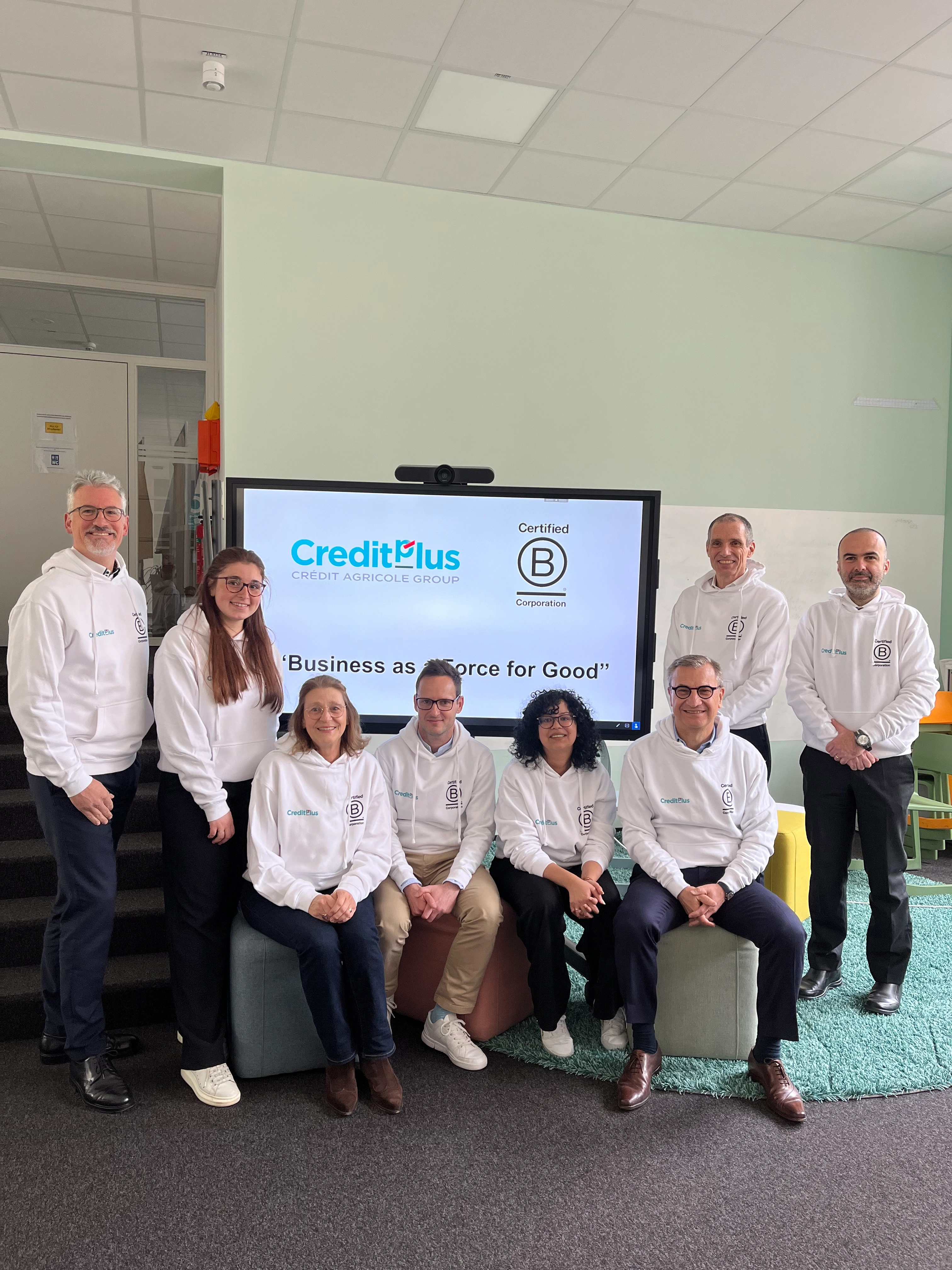 Creditplus feiert den B Corp™ Monat  