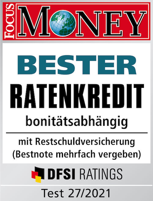 Focus Money Bester Ratenkredit 2021 Creditplus Bank