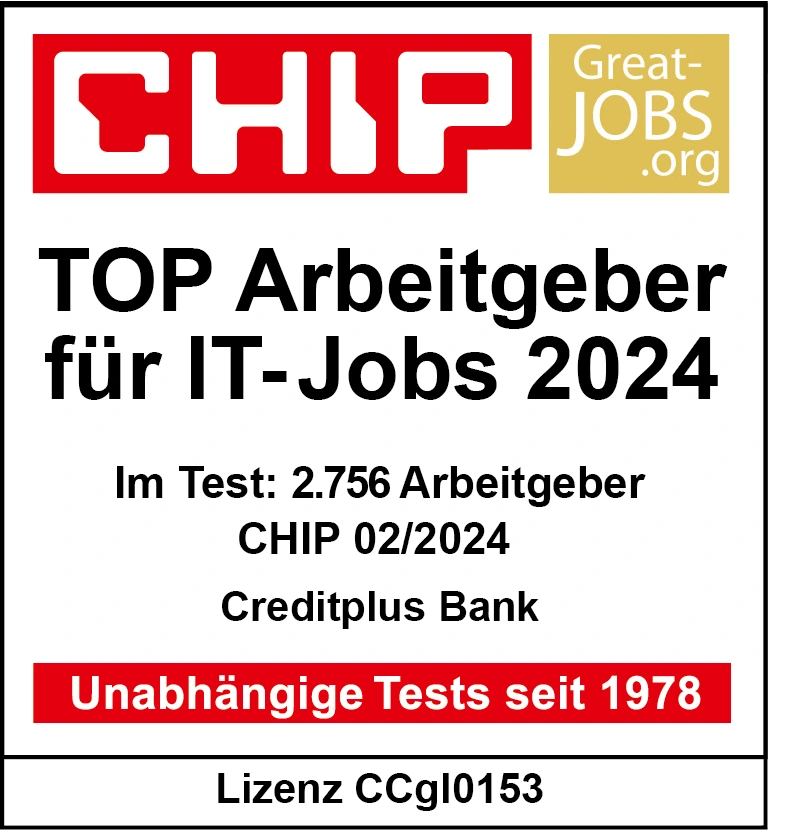 Testsiegel CHIP Top Arbeitgeber IT-Jobs