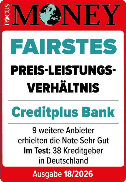 Fairstes Preis-Leistungs-Verhältnis - Siegel von Focus Money