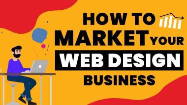 how to market web design services?