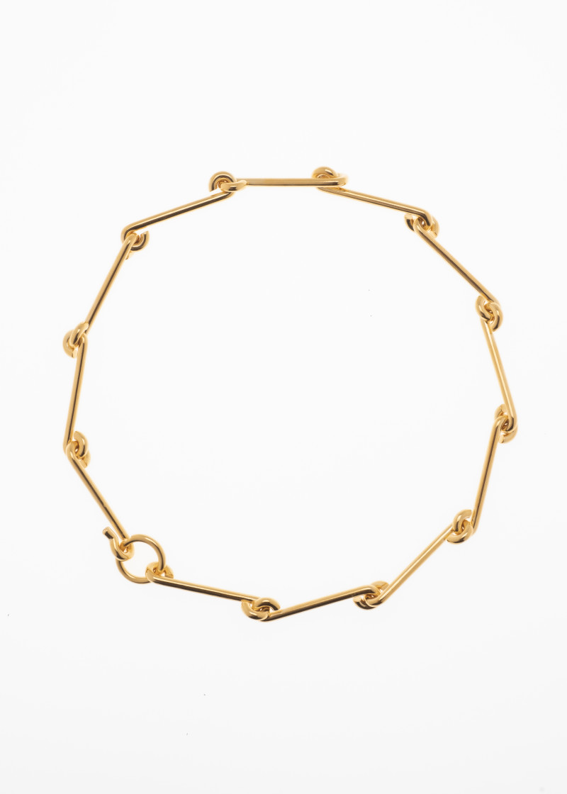 line necklace gold p-1