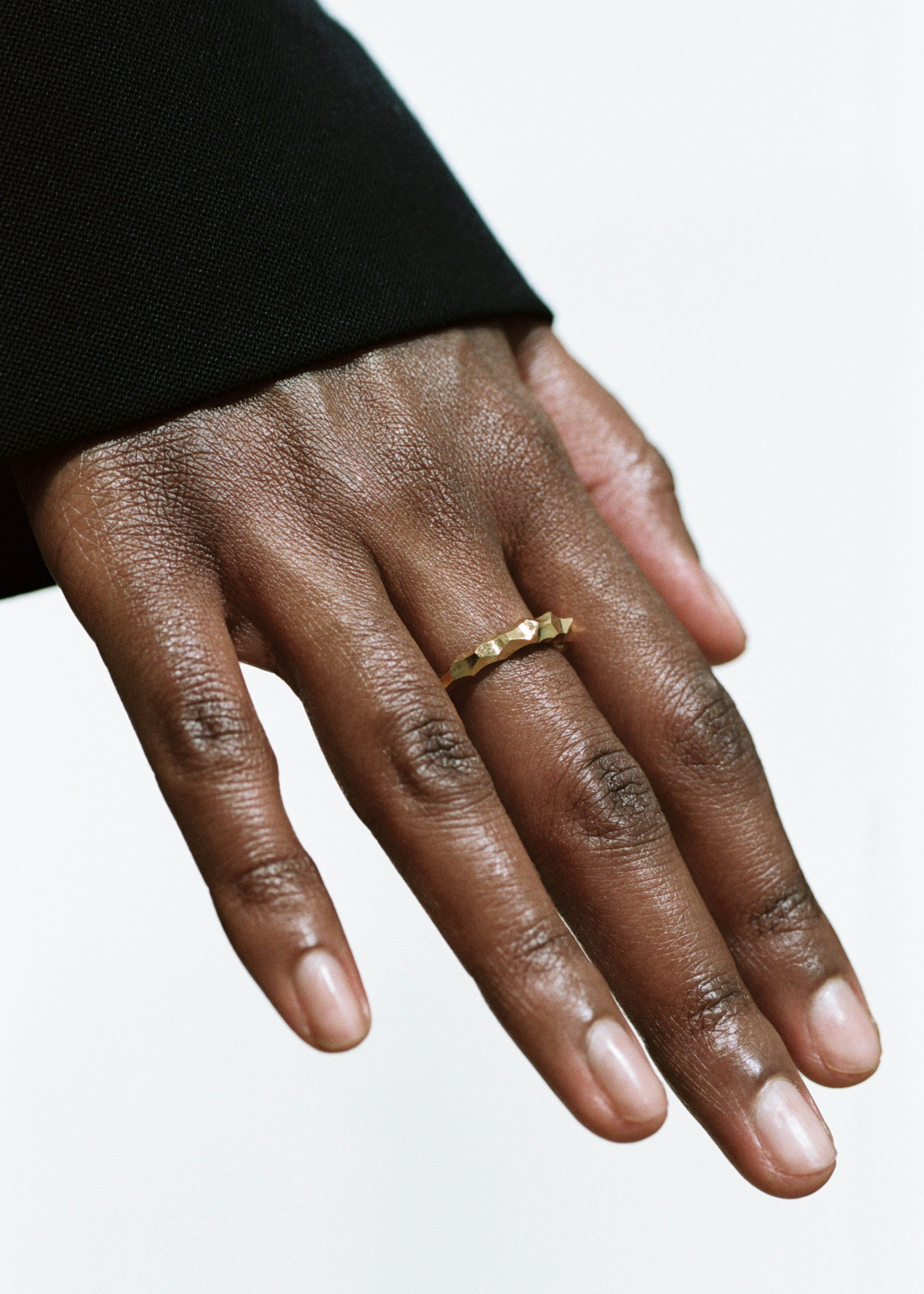 All Blues Snake ring thin