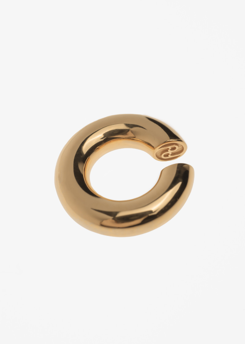 almost earcuff thick polished-gold p-2