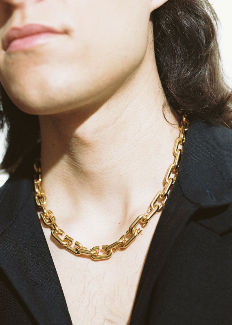 c necklace gold l-3